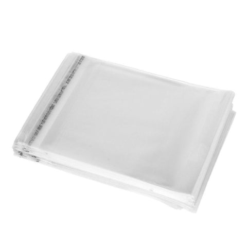 Cellophane Bag for A5/C5 Card - Clear Pack of 100 6.5 x 9" - Transparent Resealable Cello Bags Good for Card Making, Bakery, Candle Soap,Cookies, FBA