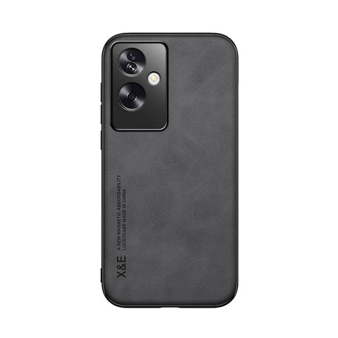 Kepuch Silklike Case Compatible for Oppo A2 / Oppo A79 5G - Magnetic Holder Built-in Metal Plate Cover Bumper - Black
