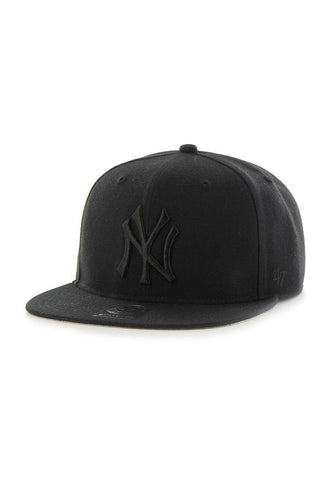 NEW YORK YANKEES BLACKOUT NO SHOT '47 CAPTAIN OSF / BLACK / A