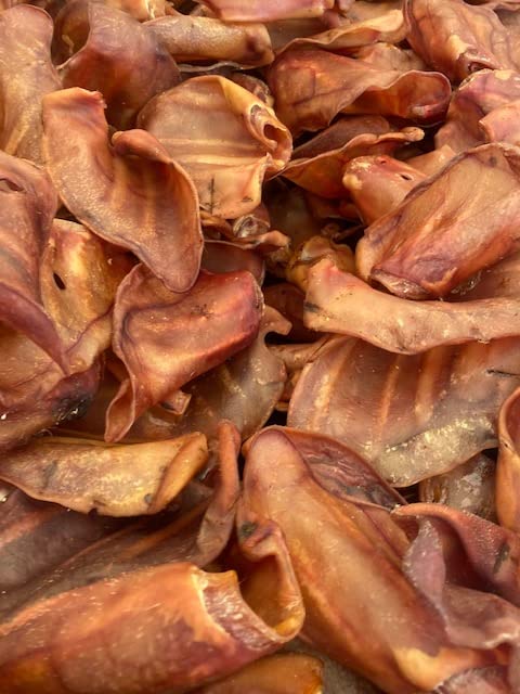 PAWS PARADISE 50 x QUALITY HEAVY BRITISH GRADE A PIGS EARS