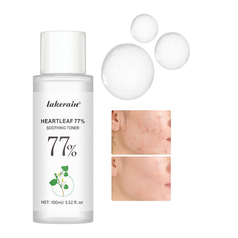 Easilydays Heartleaf 77% Soothing Toner, Deeply Moisture and Oil Balance, Balancing Oil, with Houttuynia Cordata Extract, Repairs, Calming Skin and Hydrating Heartleaf Facial Toner