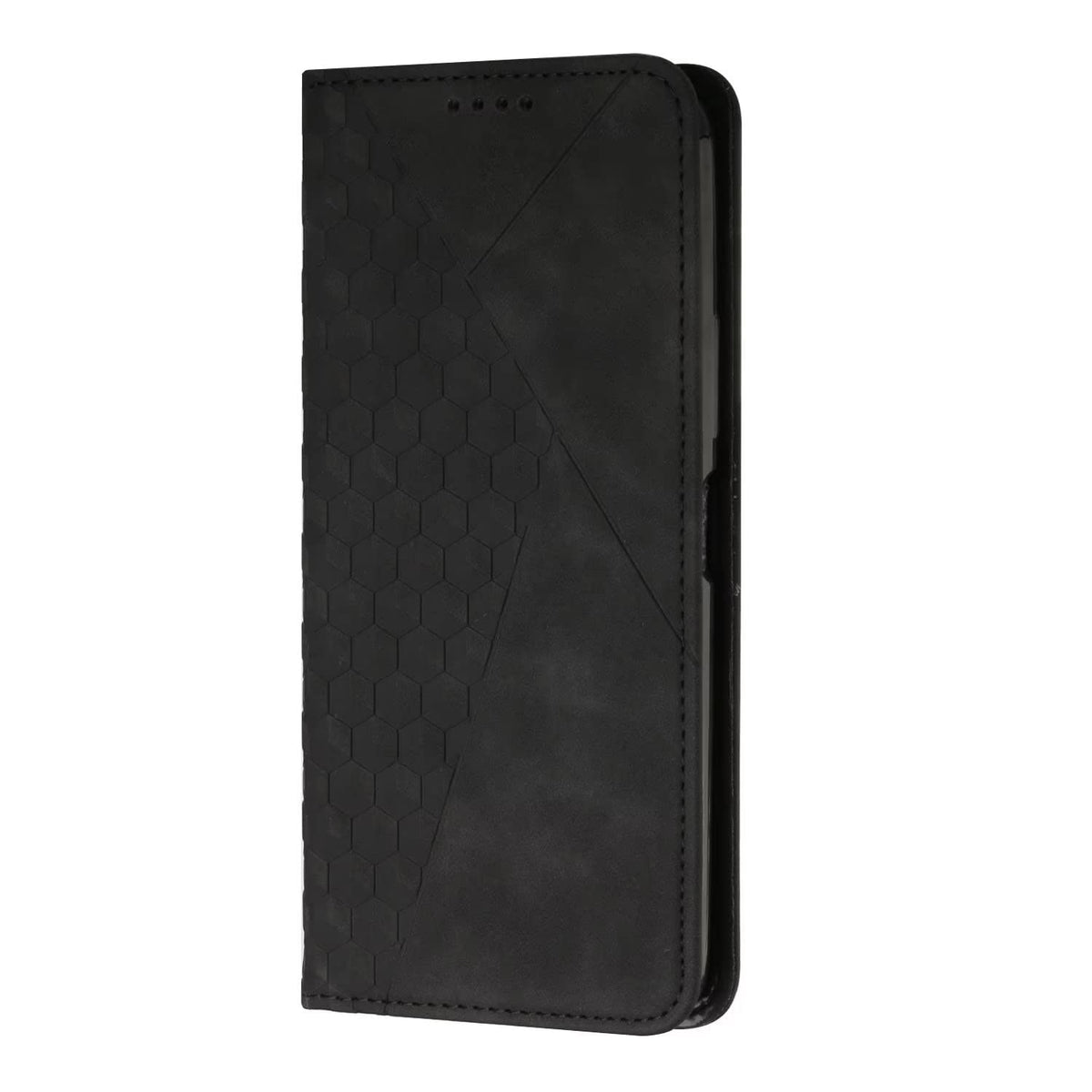 LIUZIHAN Case for Xiaomi Poco M4 5G. Anti-Scratch, Flip Case Side suction Kickstand Feature Card Slots Case, PU Leather Folio Cover for Xiaomi Poco M4 5G.Black