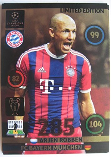 Arjen ROBBEN Champions League Adrenalyn XL 2014/2015 14/15 2014 Limited Edition CARD