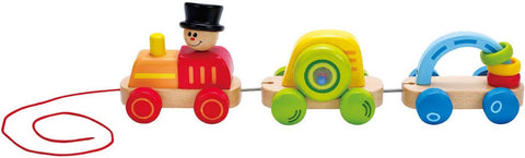 Hape Wooden Railway Triple Play Wooden Train Set