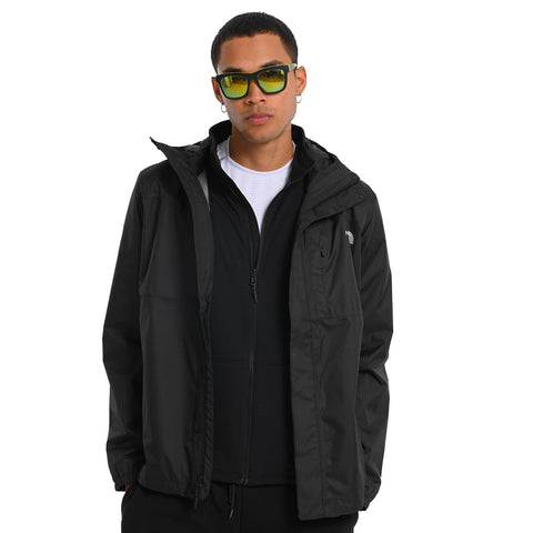 THE NORTH FACE Men's Quest Triclimate Jacket, Tnf Black/Npf, M