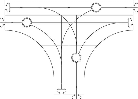 Faller 161941 LS T Crossing Car System