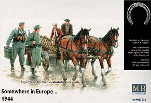 SOMEWHERE IN EUROPE.. FARMERS CART 1/35 MASTER BOX 3538 by Masterbox