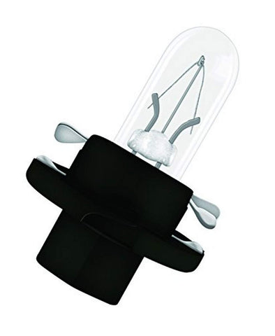 OSRAM 12V 1.2w Bulb short black socket BMW cluster 2351MFX6