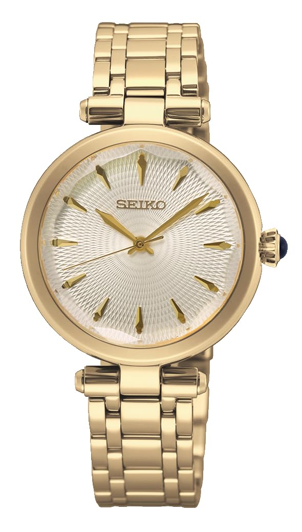 Seiko Women Analog Quarz Watch with Stainless Steel Strap SRZ554P1