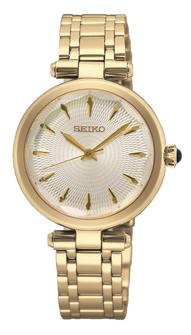 Seiko Women Analog Quarz Watch with Stainless Steel Strap SRZ554P1