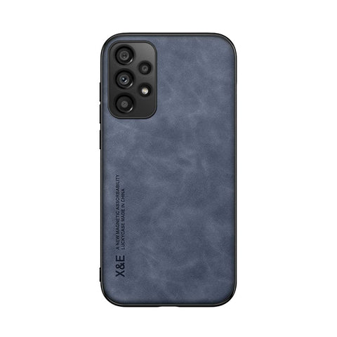 Kepuch Silklike Case for Samsung Galaxy A73 5G - Built-in Metal Plate for Samsung Galaxy A73 5G - Blue