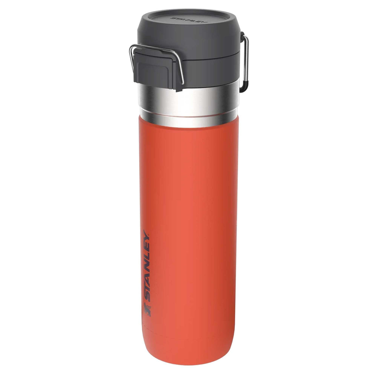 Stanley Quick Flip Stainless Steel Water Bottle 0.71L - Keeps Cold For 12 Hours - Leakproof - BPA-Free Thermal Flask - Dishwasher Safe - Cup Holder Compatible - Tigerlily Plum
