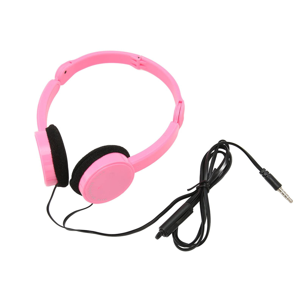 Kids Wired Headset, Lightweight 3.5mm Interface Wired Music Headphone Plug and Play for Phone for Business