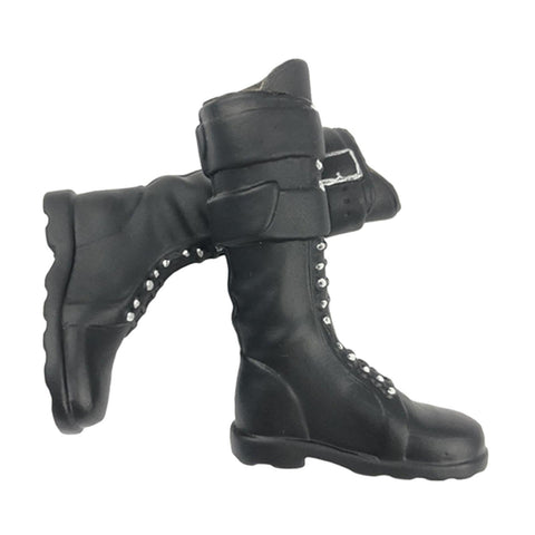 Baoblaze 1/6 Scale Figure Shoes Boots, Fashion Miniature Boots, Doll Accessory for 12in Figures Accessories