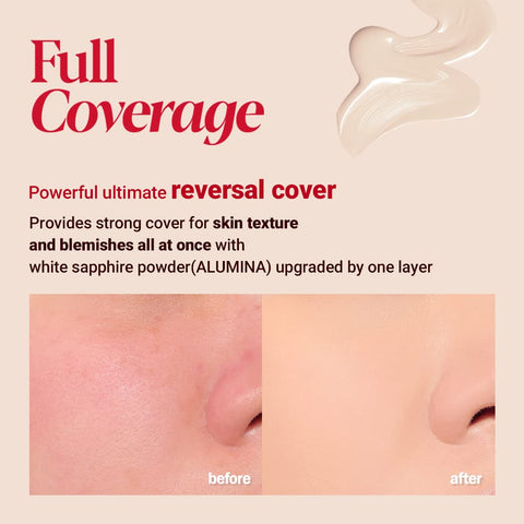 Espoir Pro Tailor Be Velvet Cushion SPF34 PA++ #4 Beige 0.45oz | Lightweight Matte Skin Full Coverage Cushion Foundation | Flawless Finish, Long-Lasting Comfort | Refill not Included | Korean Makeup