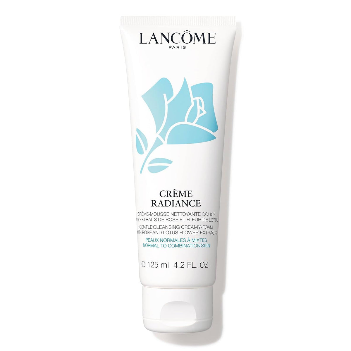 LancÃƒÆ’Ã†â€™Ãƒâ€ Ã¢â‚¬â„¢ÃƒÆ’Ã¢â‚¬Å¡Ãƒâ€šÃ‚Â´me CrÃƒÆ’Ã†â€™Ãƒâ€ Ã¢â‚¬â„¢ÃƒÆ’Ã¢â‚¬Å¡Ãƒâ€šÃ‚Â©me Radiance Cream-to-Foam Face Cleanser - Gently Cleanses Skin & Removes Makeup - With Rose & Lotus Flower Extract - 4.2 Fl Oz
