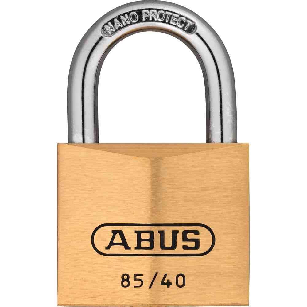 ZUB ABUS Messing-Hangschloss 85/40