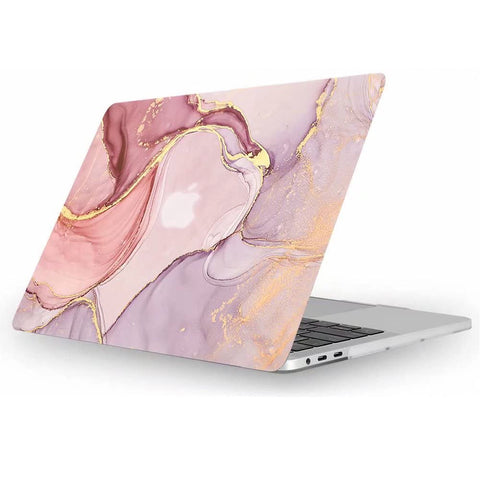 Fancity Compatible with MacBook Pro 16 inch Case 2025 2024 2023 2022 2021 Release M4 A3403 A3186 M3 A2991 M2 A2780 M1 A2485 Pro/Max, Protective Plastic Hard Shell Case for Pro 16.2 inch, Pink Marble