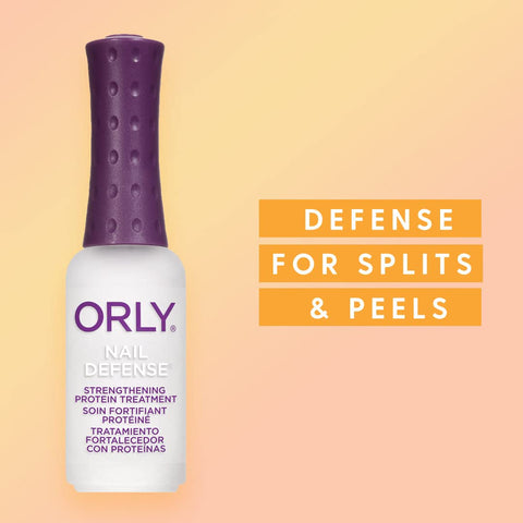 ORLY Nail Defense, Strengthening Protein Treatment for Splitting/Peeling Nails 9ml