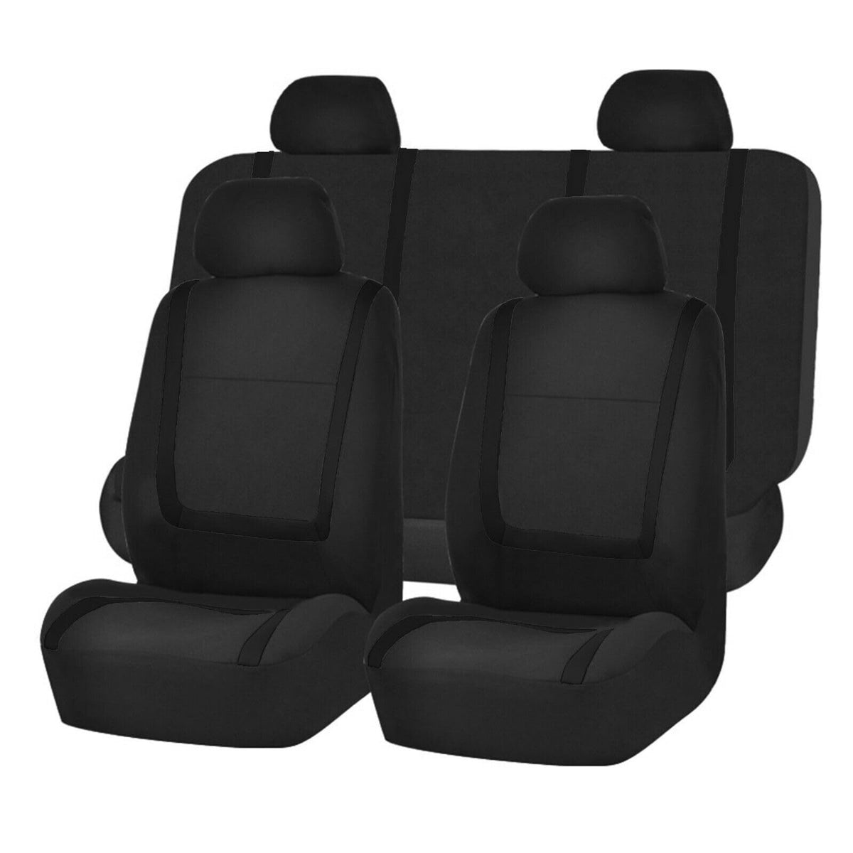 FESTAS Car Seat Covers for Dodge Challenger SXT/GT/RT/RT SCAT Pack/RT SCAT Pack Widebody, 5 Seat Breathable NonSlip Automotive Seat Protector Front Rear Back Seat Covers, Washable Accessories
