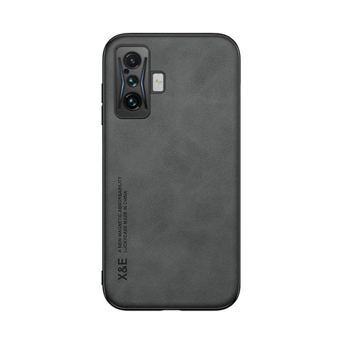 Kepuch Silklike Case for Redmi K50 Gaming/K50G/Poco F4 GT - Cover Bumper Built-in Metal Plate for Redmi K50 Gaming/K50G/Poco F4 GT - Black