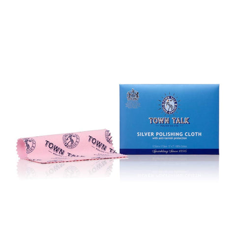 3X Town Talk Anti Tarnish Silver Polishing Cloth 13 x 18cm