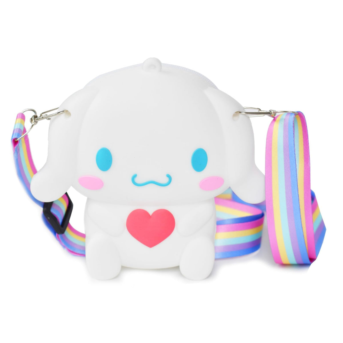 ENENSET Kawaii Cinnamon Dog Crossbody Bag with Adjustable Shoulder Strap, Handbag with Zipper Cute Anime Bag Coin Wallet Purse Shoulder Bag Coin Pouch Accessories Money Bag for Teens Girls Boys