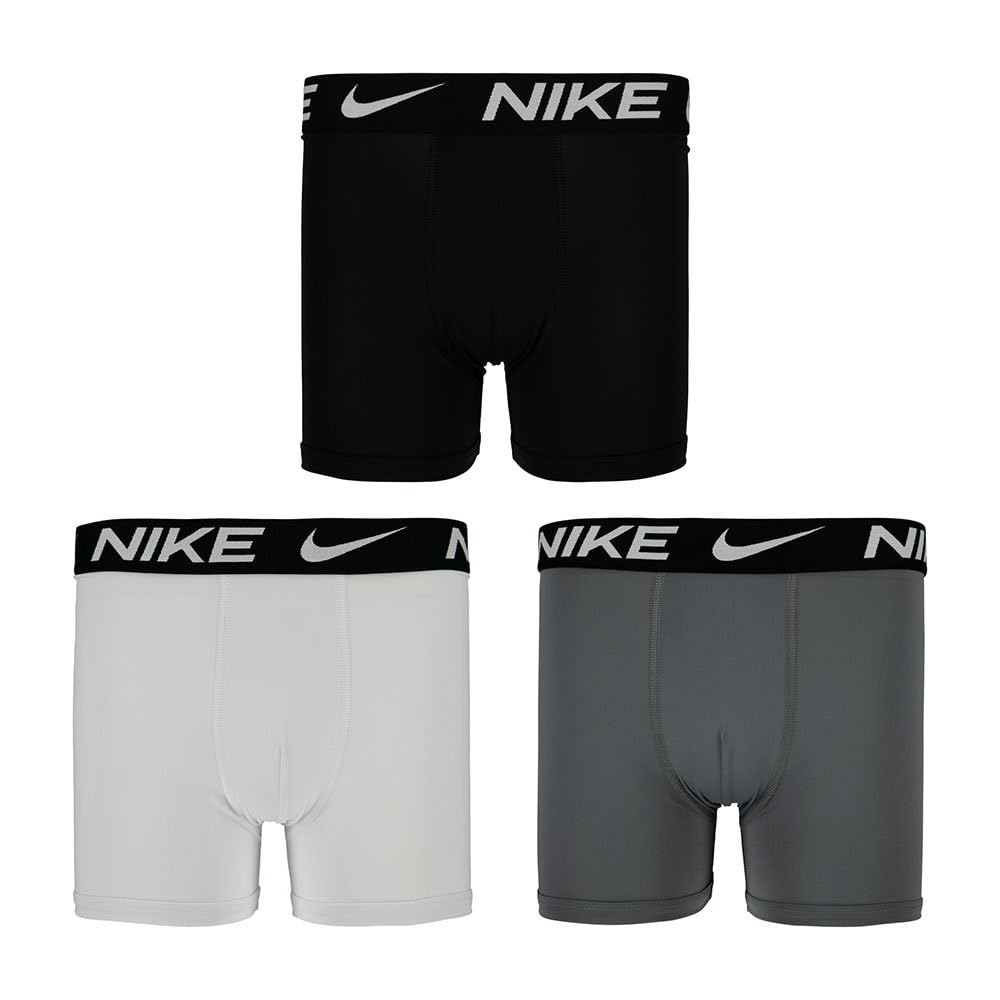 Nike Essential Cotton 3PK Boxer Brief Black/White