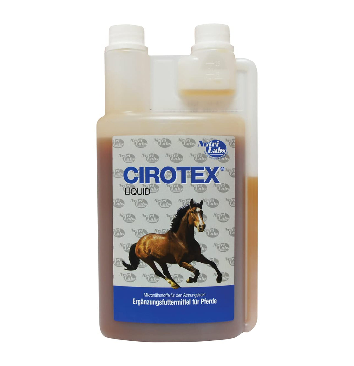 NutriLabs Cirotex Liquid Dietary Supplement Liquid for Horses Pack of 1 x 1 Litre)