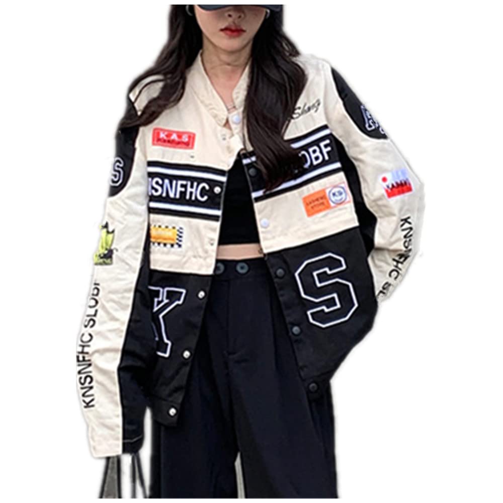 WEGRT Expossed locomotive jacket female autumn racing uniform