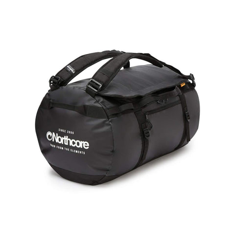 Northcore Surfing and Watersports Accessories - Duffel Bag 85L 85 Litre Capacity - Black White