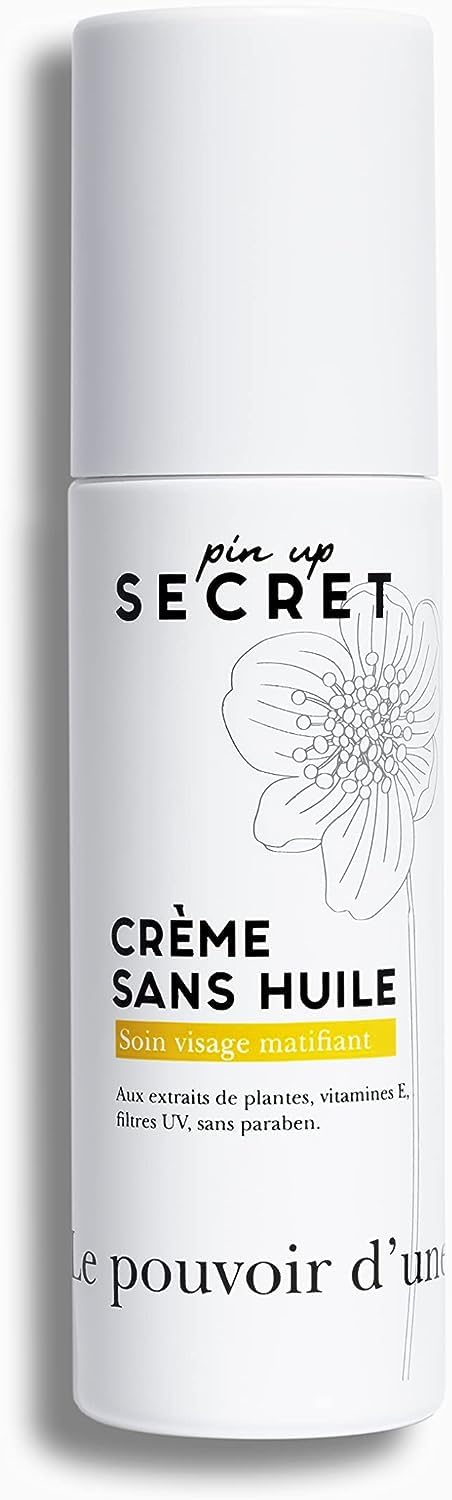 PIN UP SECRET - Oil- and non-greasy matte face cream - UVA/UVB filter - anti-imperfections