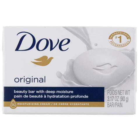 Dove Moisturizing Cream Beauty Bar Dove 3.15 Oz Soap (White) - Set of 3