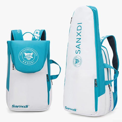 RANRAO Tennis Bag Backpack Large Tennis Backpack, Tennis Paddle Backpack Squash Badminton Rackets Bag Racquet Carrying Handbag