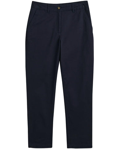 GANT Women's Slim Chinos Dress Pants, Evening Blue, 44