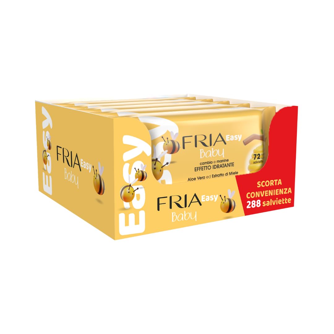 Fria Easy Baby Wipes Pack of 288