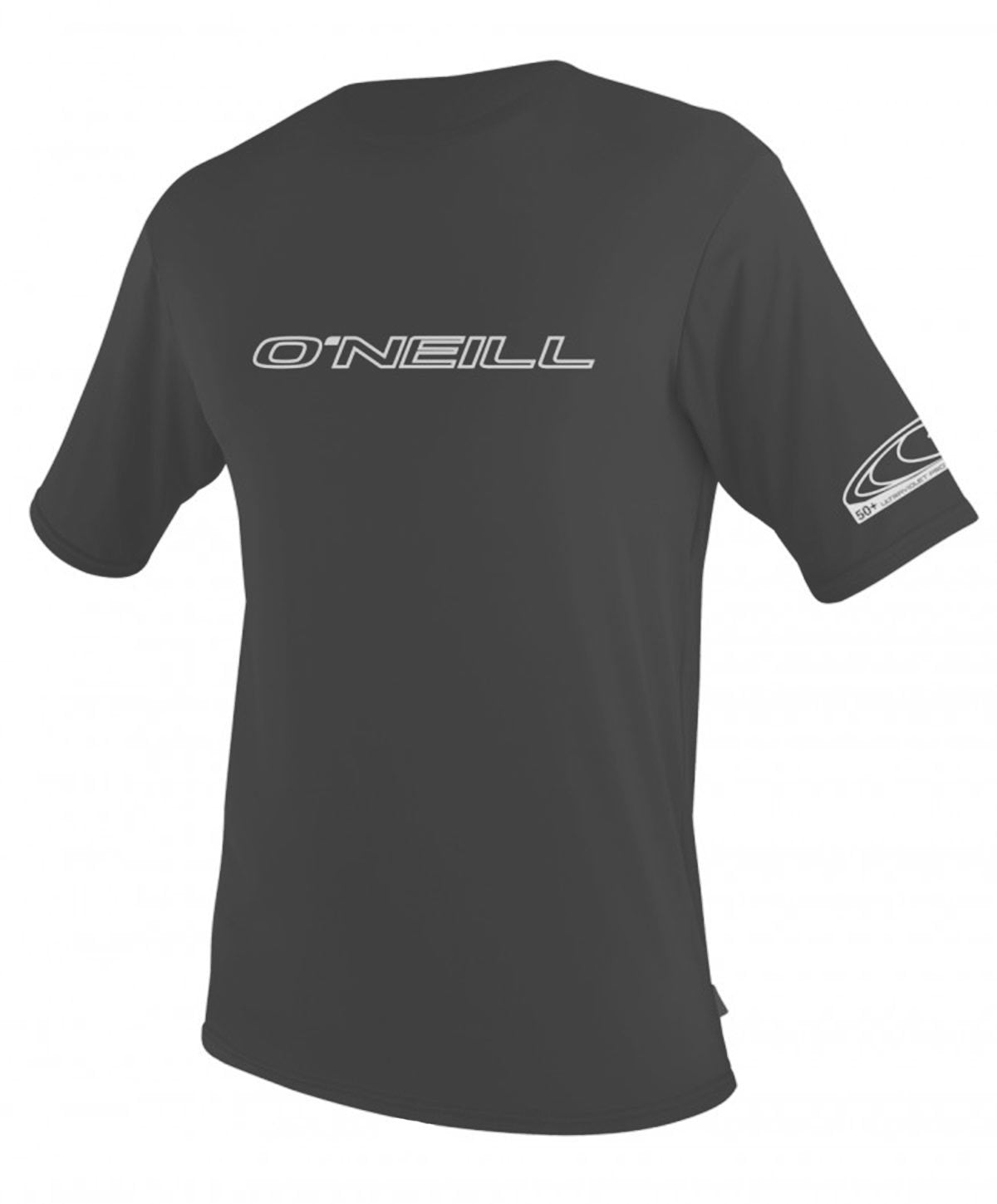 O'Neill Men's Basic Skins Slim Fit Rash Tee L Graphite (3402IS)