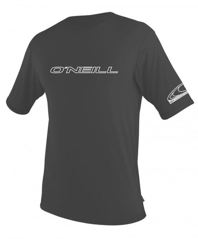 O'Neill Men's Basic Skins Slim Fit Rash Tee L Graphite (3402IS)