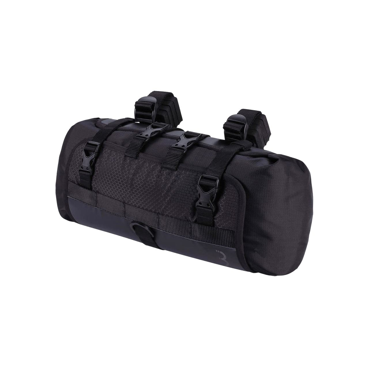 BBB Cycling Bike Handlebar Bag Folding Bike Bag 10L Waterproof Bikepacking Pouch with Shoulder Strap Lightweight Dry Bag Bicycle Bag Accessories FrontFellow BSB-141, Black