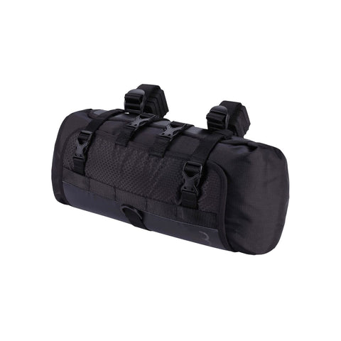 BBB Cycling Bike Handlebar Bag Folding Bike Bag 10L Waterproof Bikepacking Pouch with Shoulder Strap Lightweight Dry Bag Bicycle Bag Accessories FrontFellow BSB-141, Black