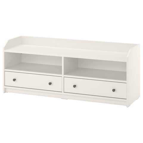 IKEA HAUGA TV Bench, 138x36x54 cm, White