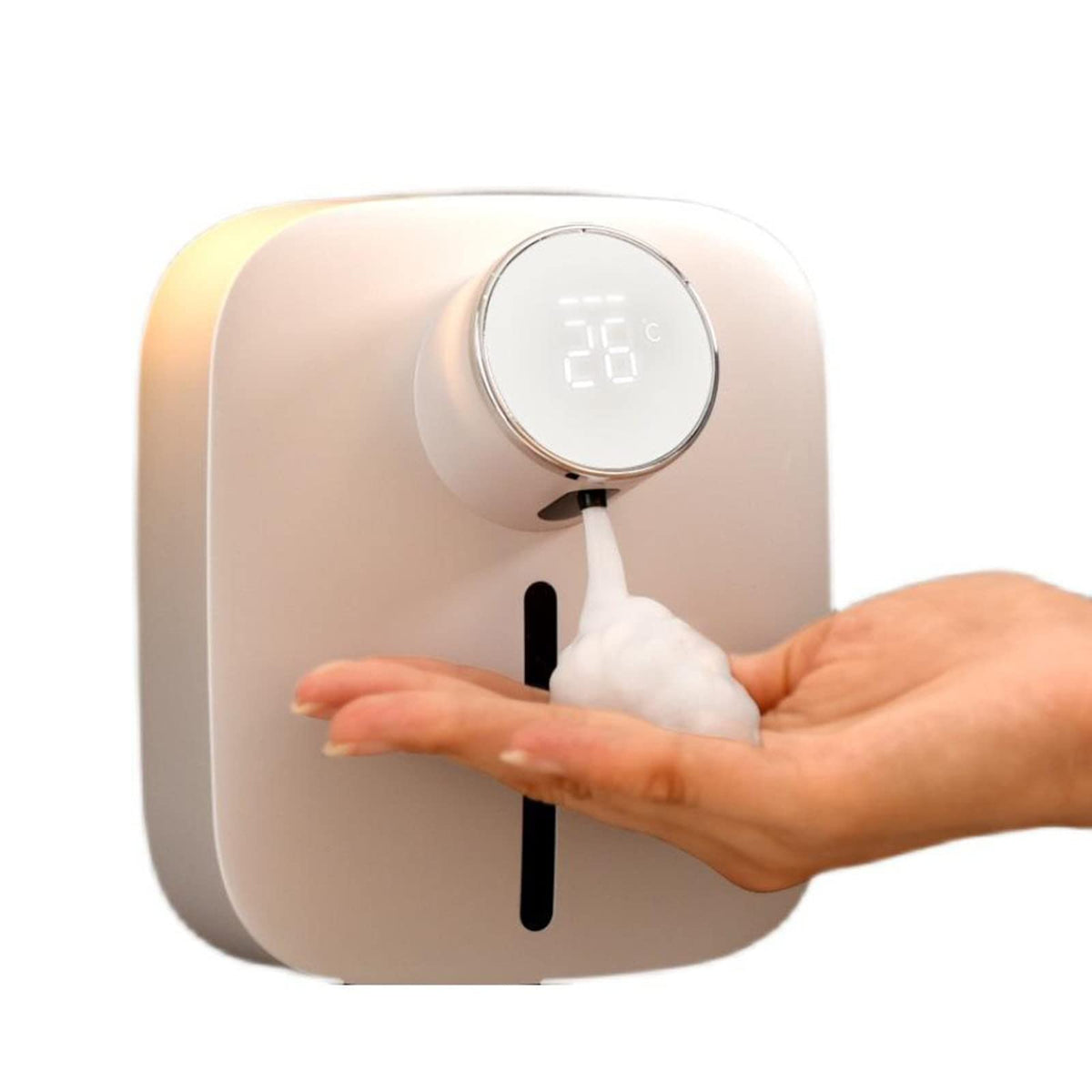 Smart Foam Hand Sanitizer Machine Automatic Sensor Hand Sanitizer Dispenser 6 Gear Adjustment,White