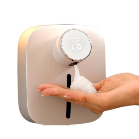 Smart Foam Hand Sanitizer Machine Automatic Sensor Hand Sanitizer Dispenser 6 Gear Adjustment,White