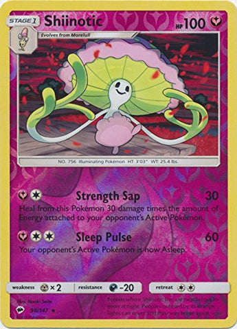Shiinotic - 98/147 - Rare - Reverse Holo