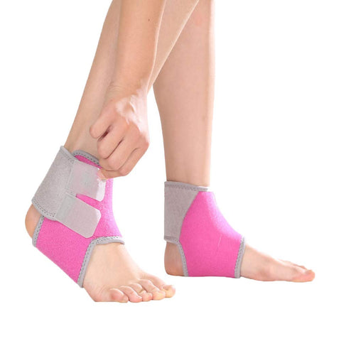 WITERY Ankle Support Brace Adjustable Ankle Brace Wrap Strap for Sprained Ankle, Weak Ankles, Sports, Running, Achilles Tendonitis Support Boys Girls