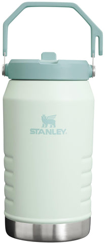 Stanley IceFlow Flip Straw Jug with Handle 64 oz| Twist On Lid and Flip Up Straw | Leak Resistant for Travel and Sports | Insulated Stainless Steel |BPA-Free |Mist