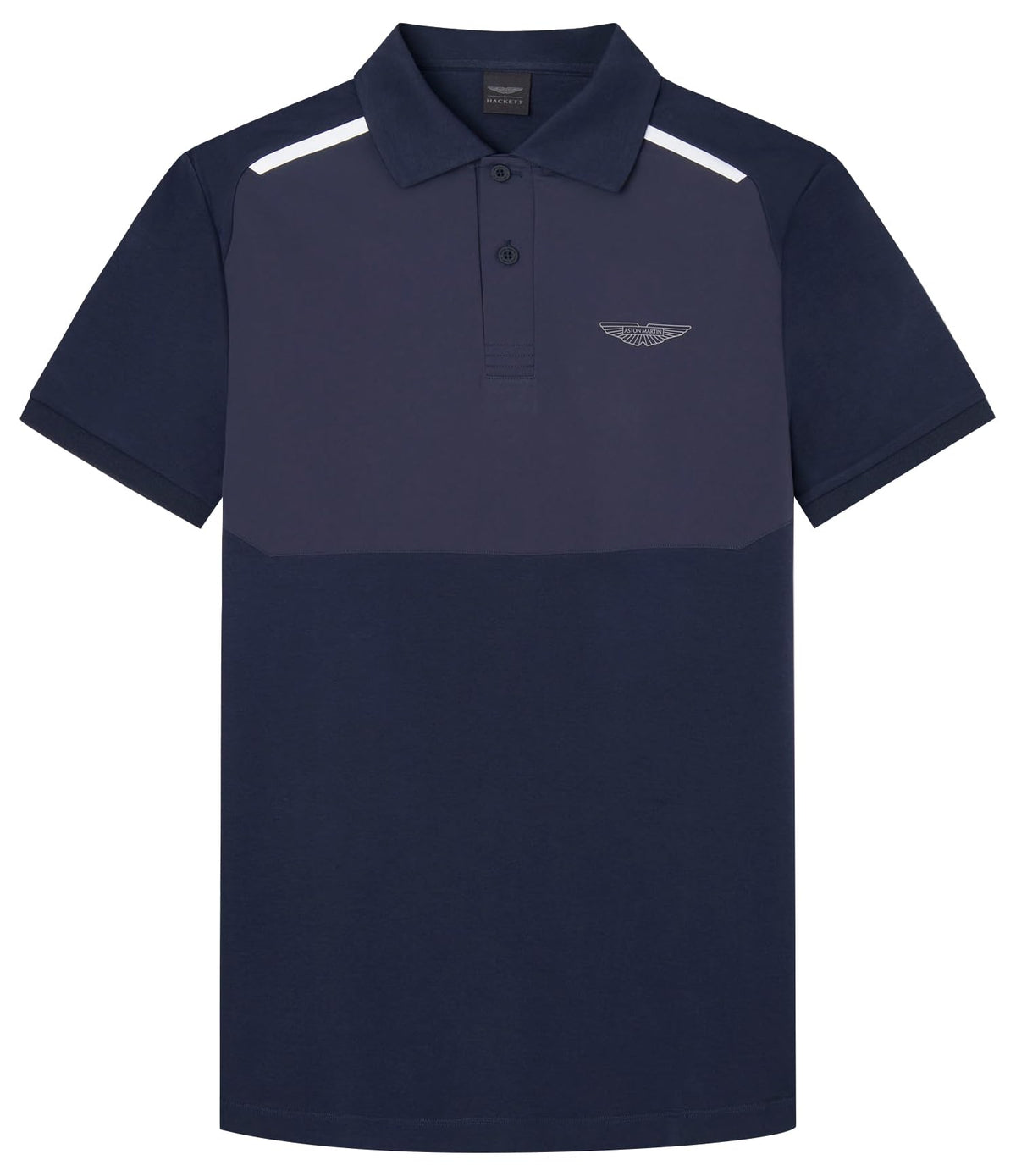 Hackett Am Hybrid Team Short Sleeve Polo M