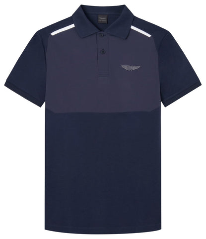 Hackett Am Hybrid Team Short Sleeve Polo M
