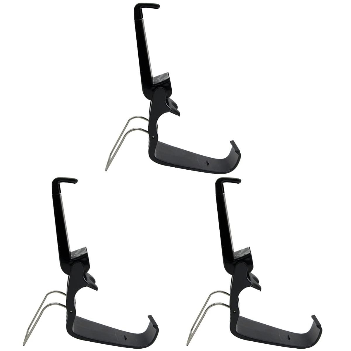 UKCOCO 3pcs Foldable Tablet Stand Phone Stand Clamp Vehicle Phone Gamepad Cradle Phone Controller Phone Cooler Mobile Game Controller Game Controller Holder Car Stand Desktop Bracket Clip