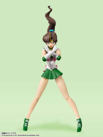 TAMASHII NATIONS - Pretty Guardian Sailor Moon - Sailor Jupiter -Animation Color Edition-, Bandai Spirits S.H.Figuarts Action Figure
